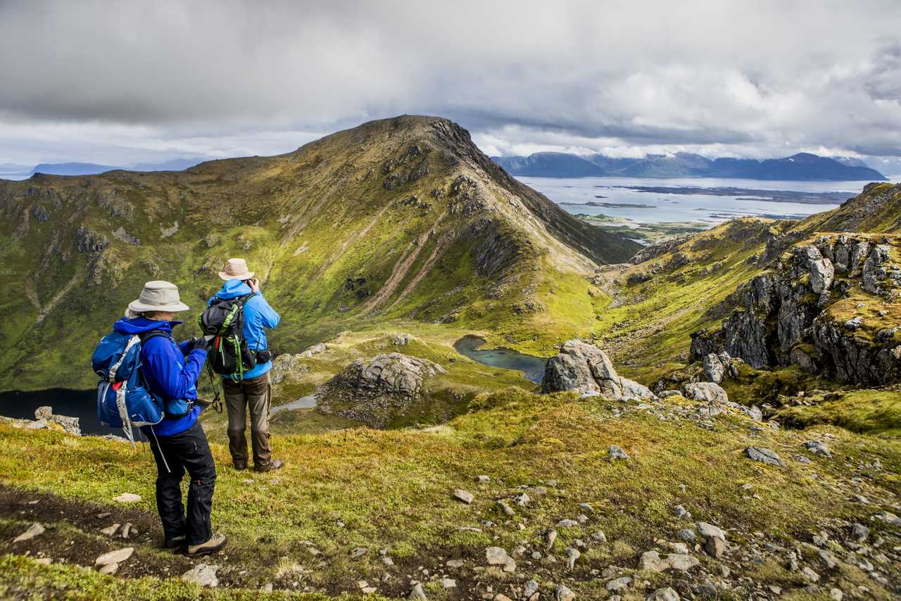 Randonnée en été en Norvège du Nord