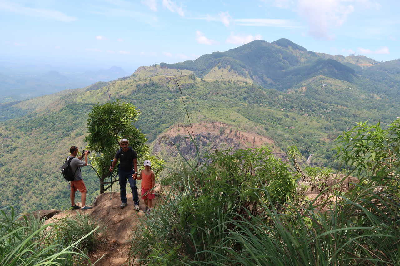 Randonnée en famille  au Sri Lanka