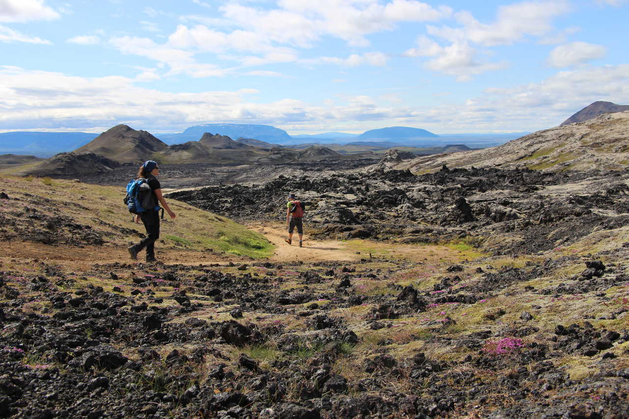 Randonnée en Islande
