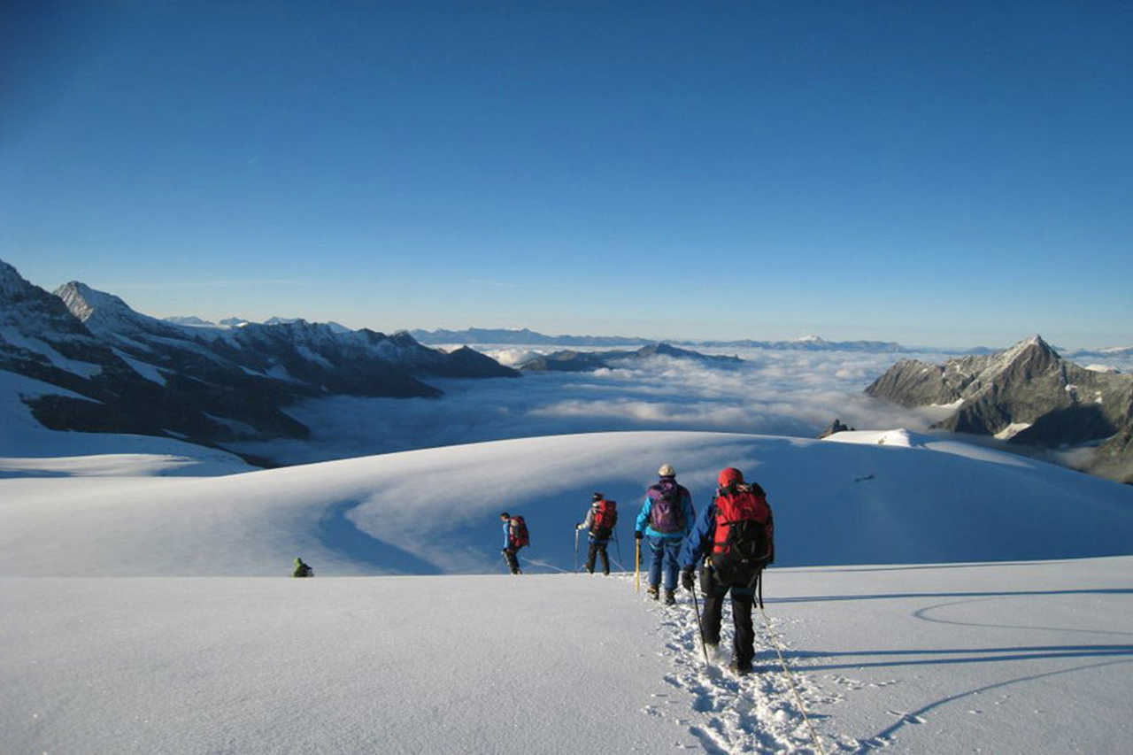 Randonnée glaciaire, Zermatt par les glaciers