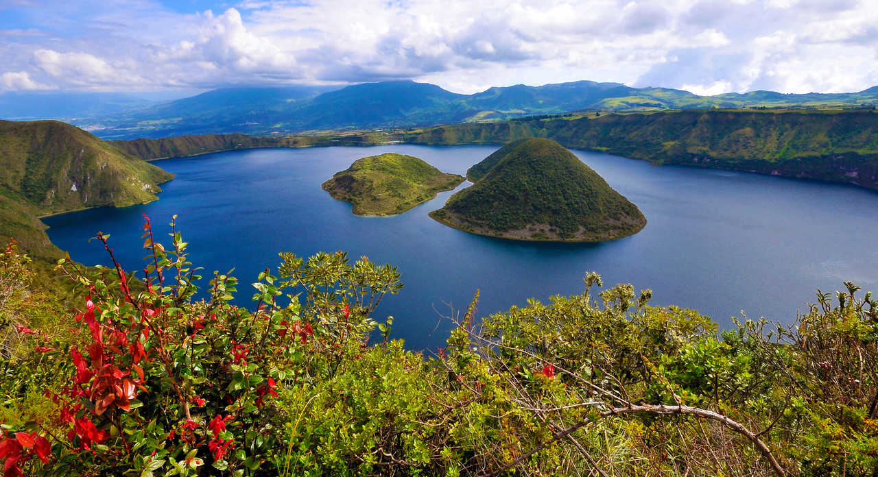 Randonnée lagune Cuicocha Équateur