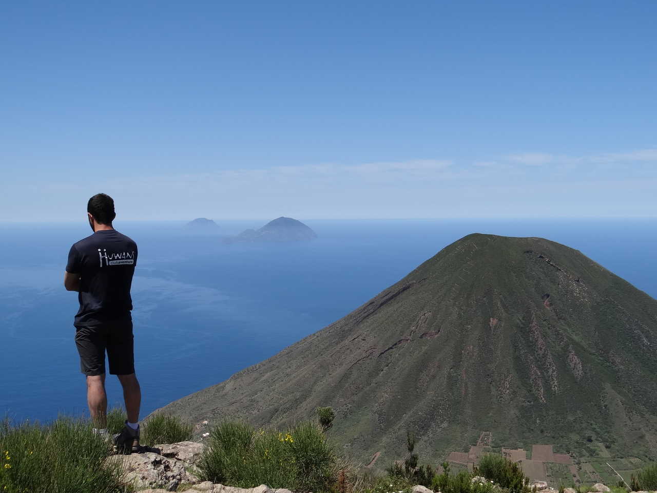 Randonnée Salina, Sicile en Italie