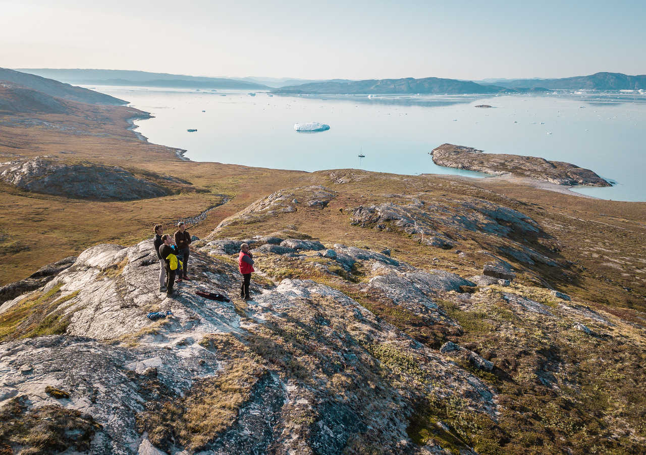 Randonnée sur la côte Ouest du Groenland