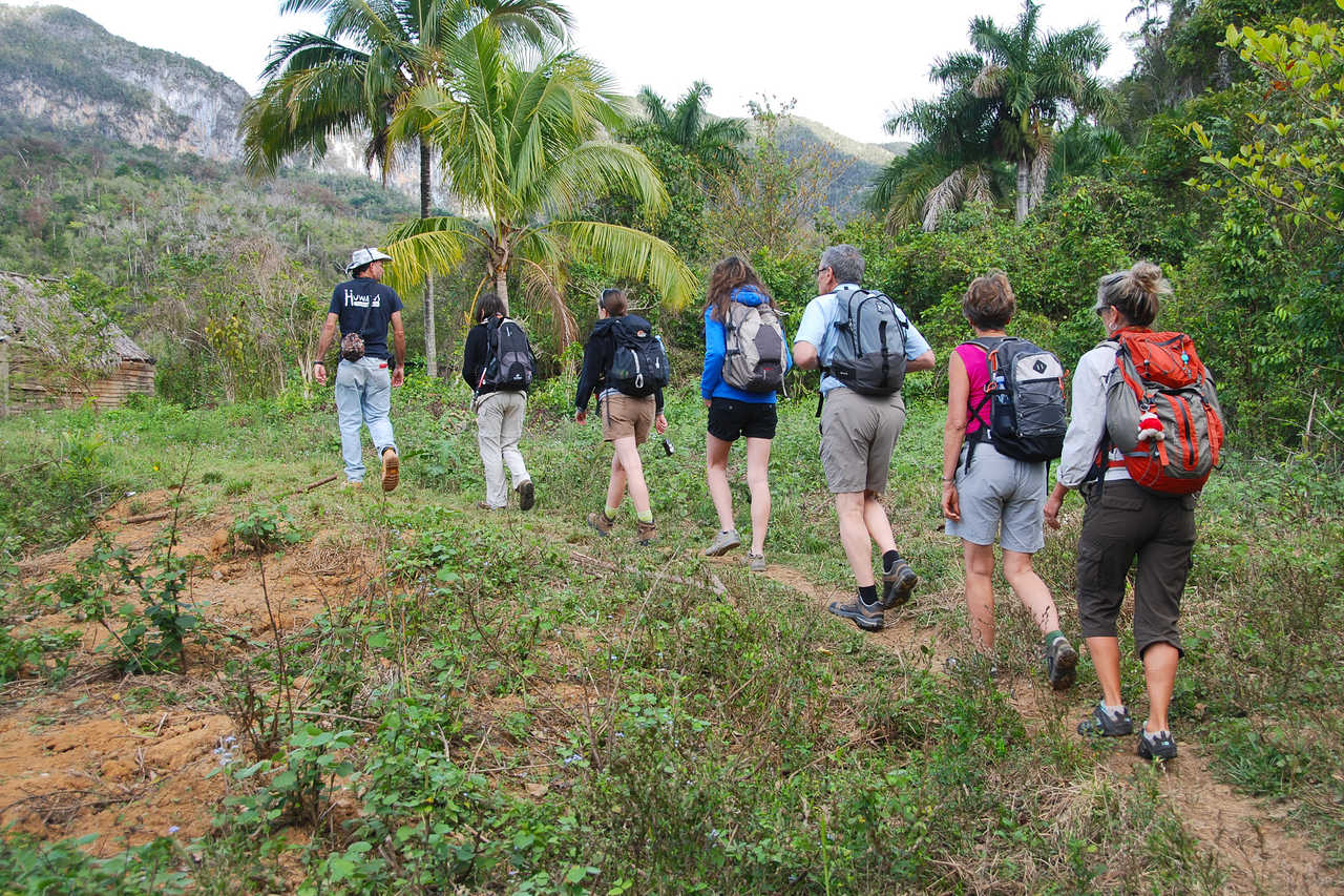 trek et randonnée dans la vallée de Vinales à Cuba