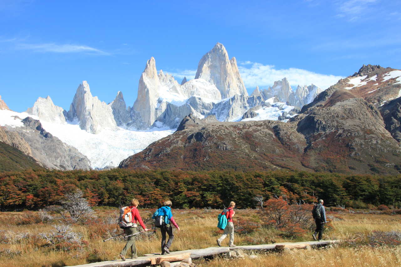 Randonnée sur les sentiers de Chalten et le Fitz Roy en toile de fond