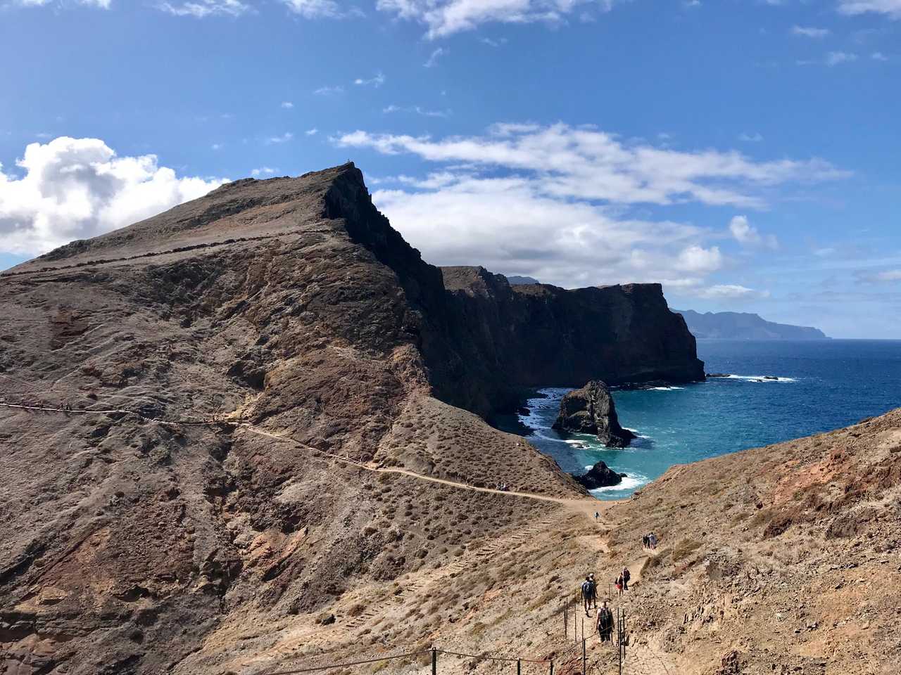 Randonnée vers la pointe de Sao Lourenço