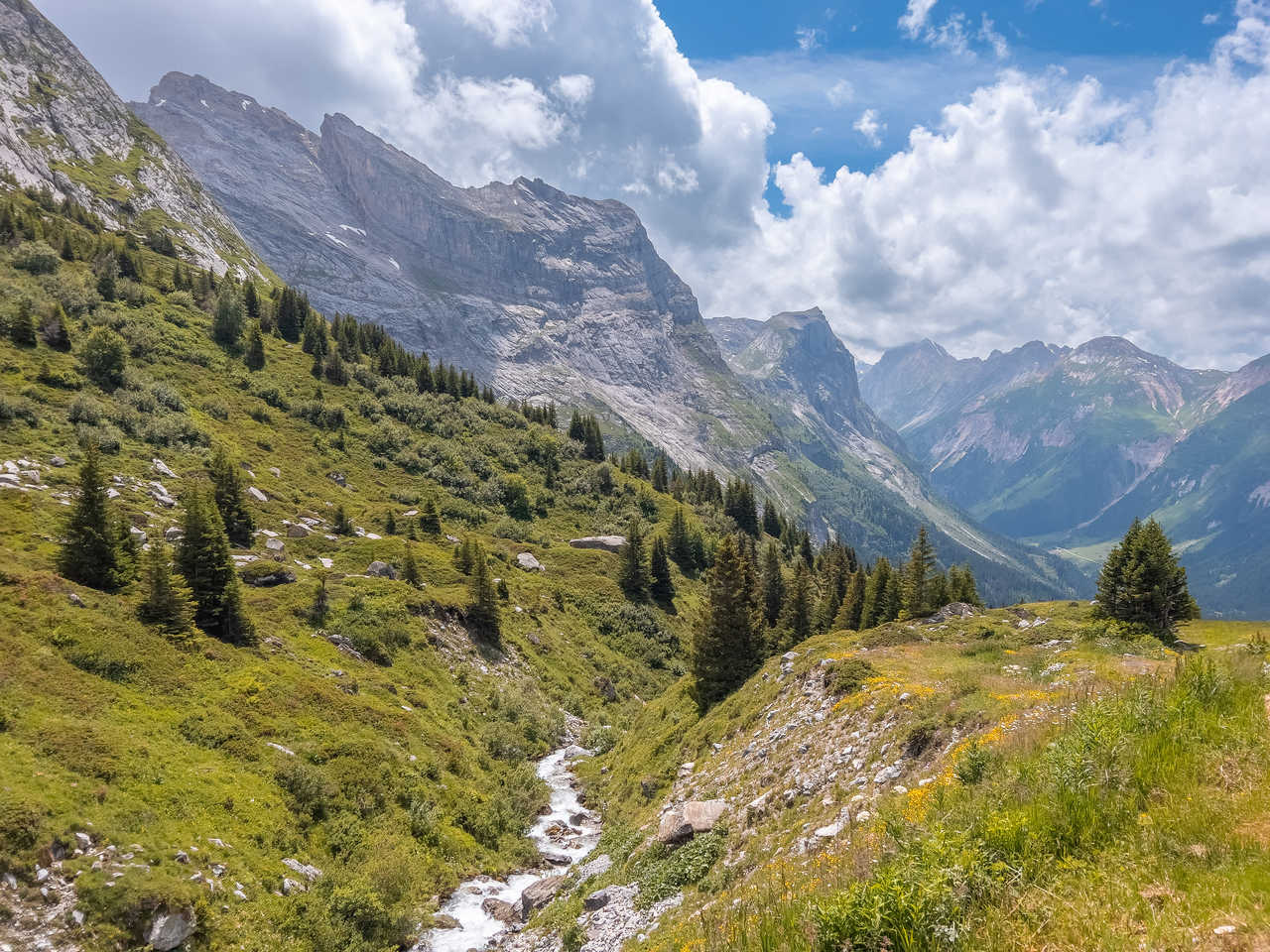 Randonnée vers le Col de la Vanoise, Massif de la Vanoise, Savoie Alpes du Nord