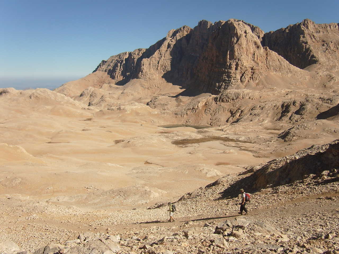 Randonneurs dans les monts Taurus