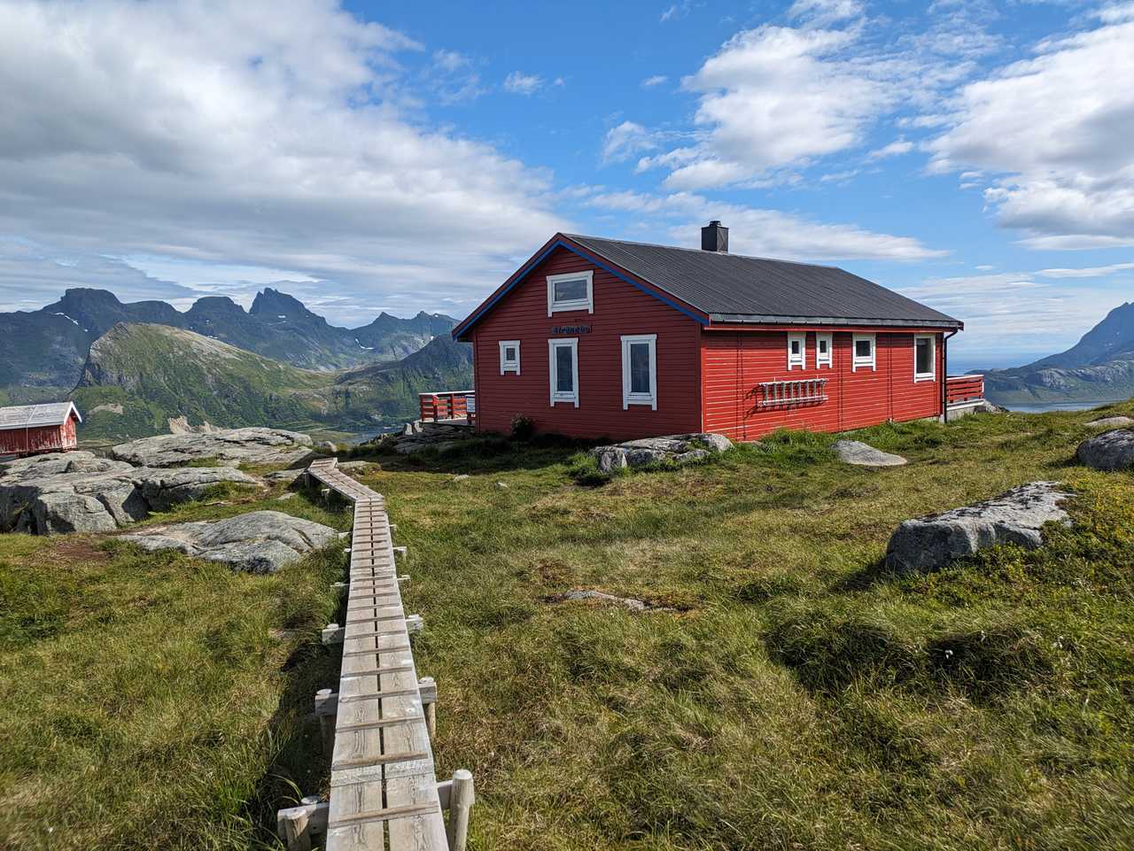 Refuge de Fredvanghytta, Lofoten