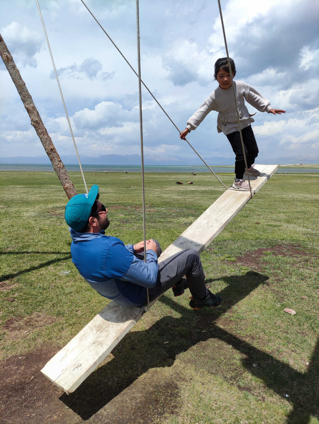 Rencontre à Son koul en Kirghizie