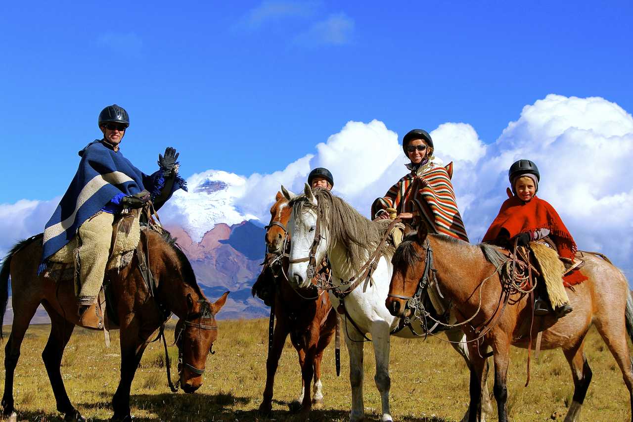 Rencontre avec les Chagras à cheval en Équateur