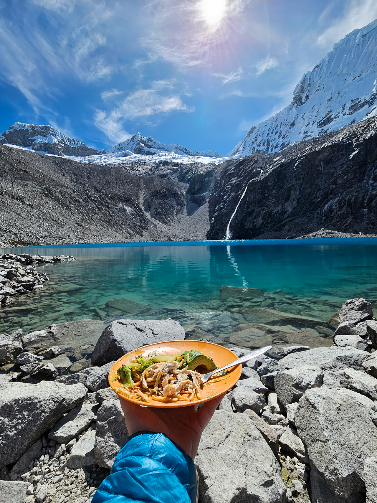 repas à huaraz laguna