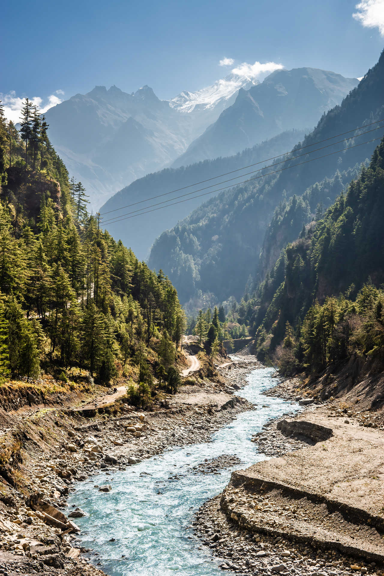 Rivière près du village de Chame © Anna Rivière près du village de Chame