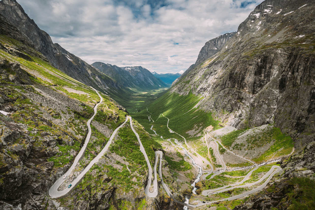Route de Trollstigen en Norvège
