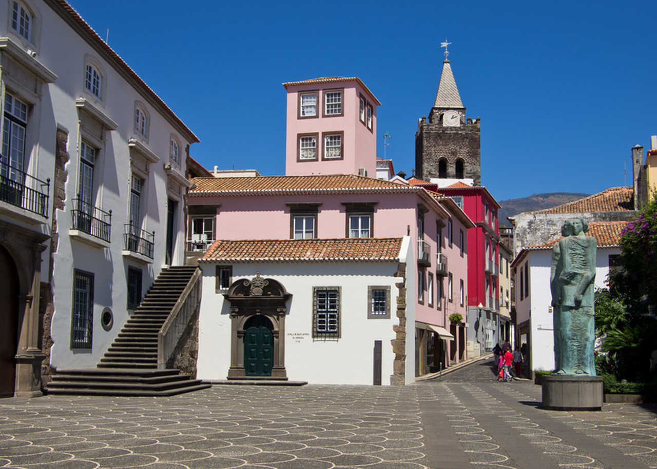 Rue de Funchal à Madère