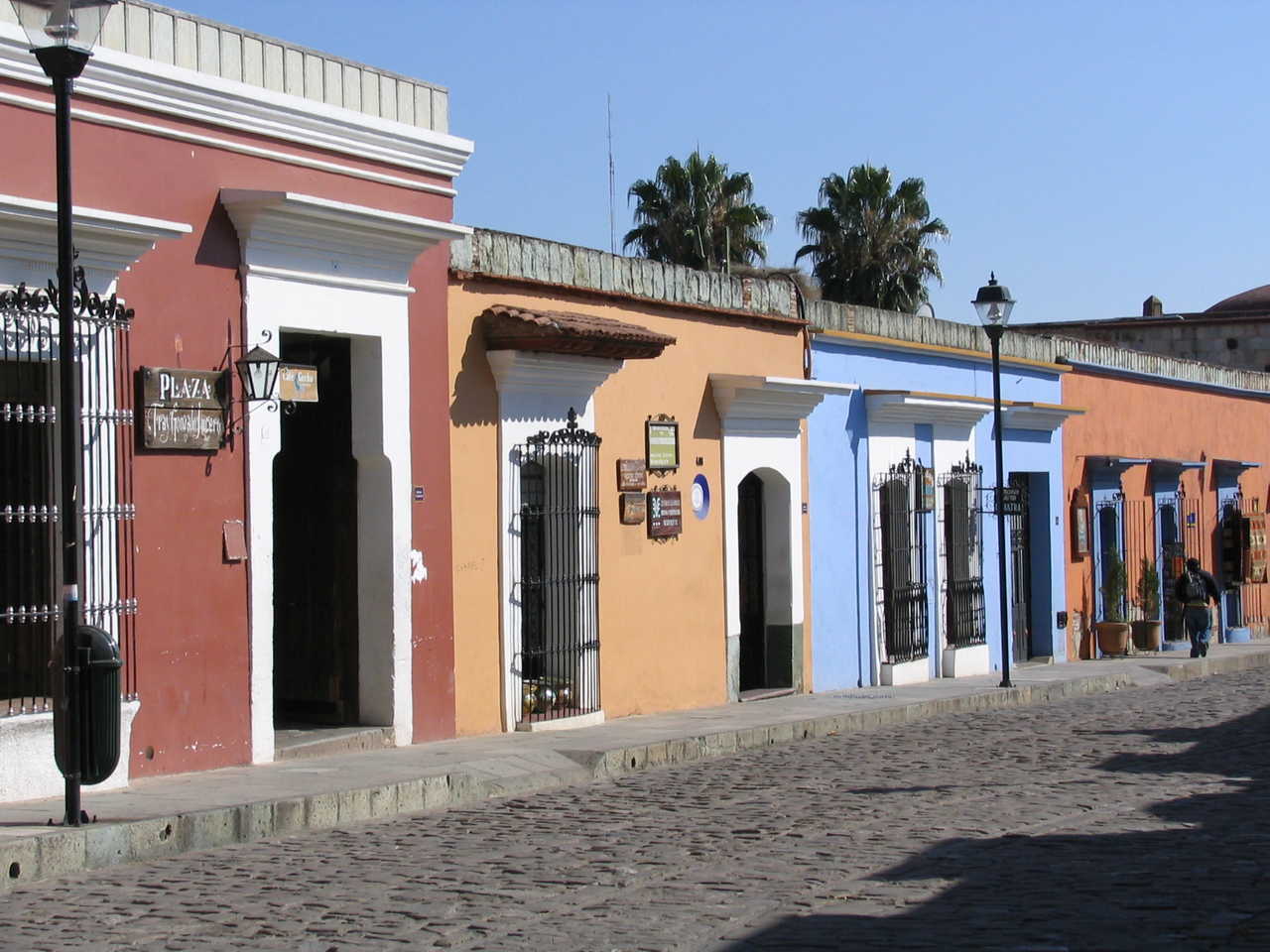 Rue de Oxaca, Mexique