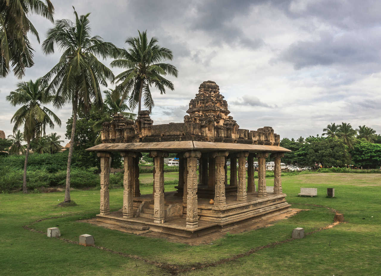 Ruines de l'empire Viayanagar en Inde