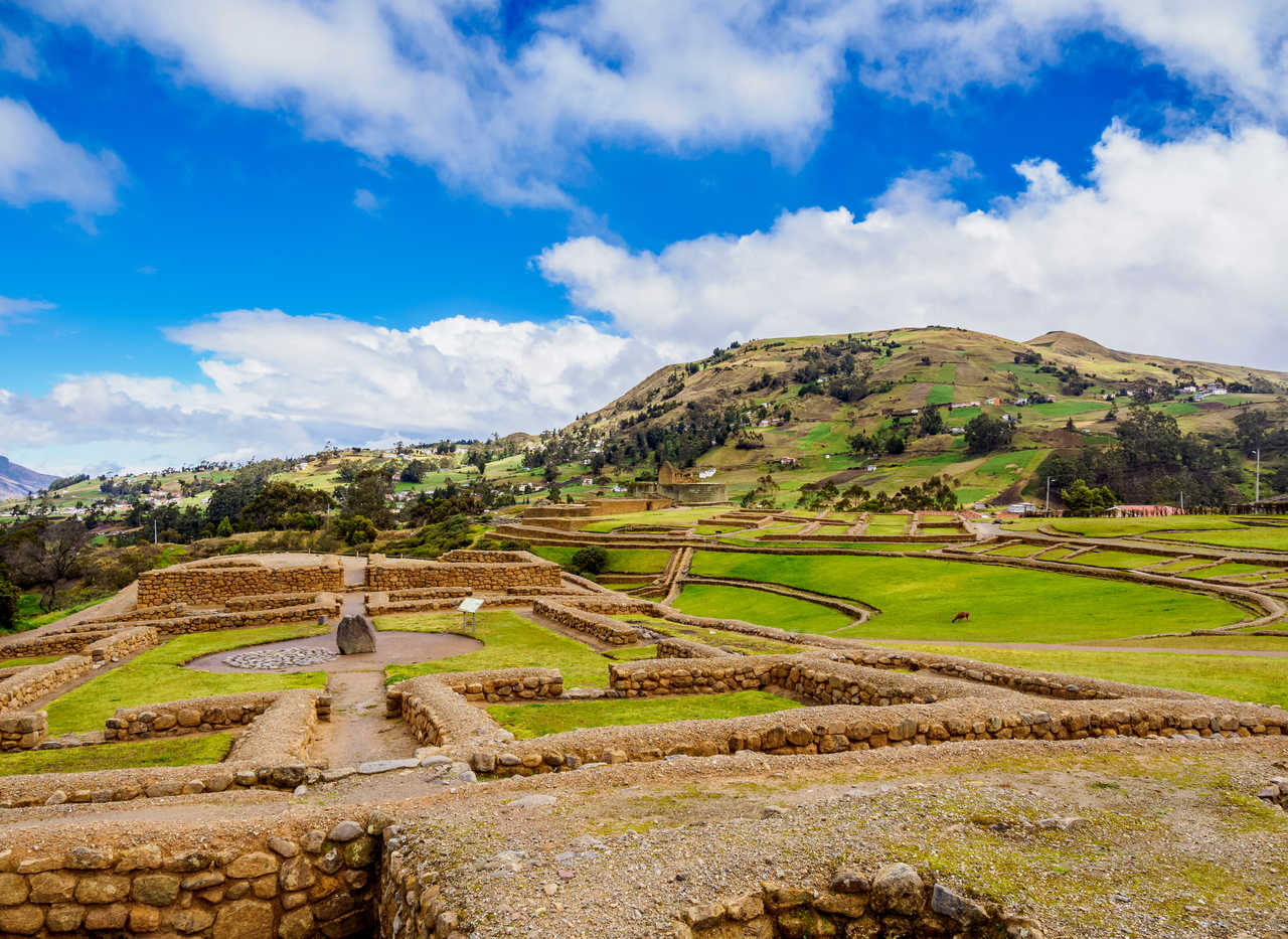 Ruines incas d'Ingapirca en Équateur