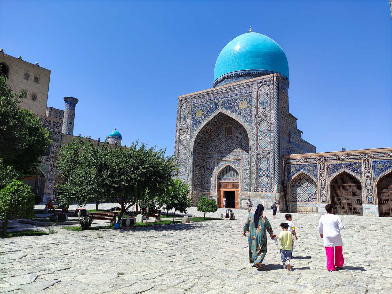 Samarcande en Ouzbékistan