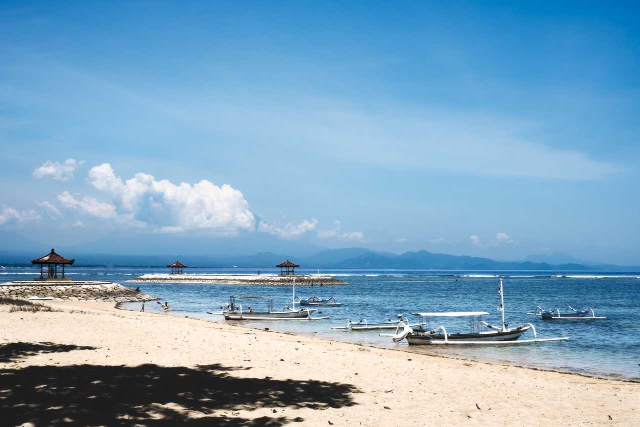 Sanur plage Bali Indonésie