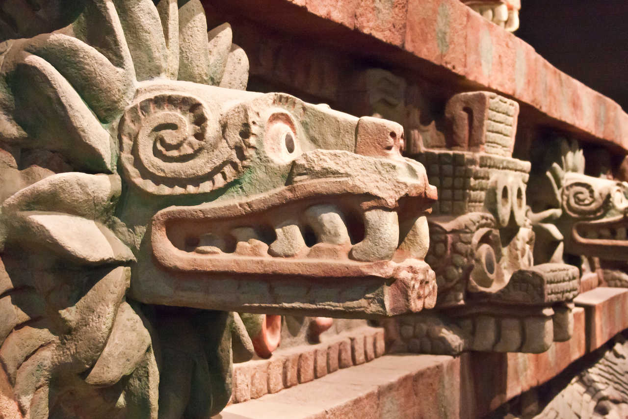 sculpture typique d'animaux au Mexique