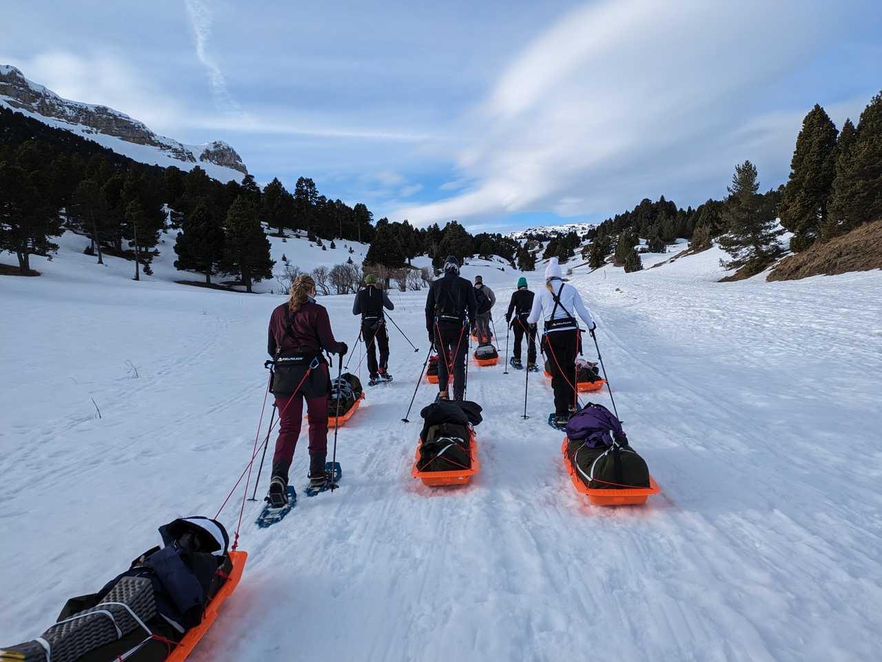 Séjour préparation expédition dans le Vercors EFVPULK