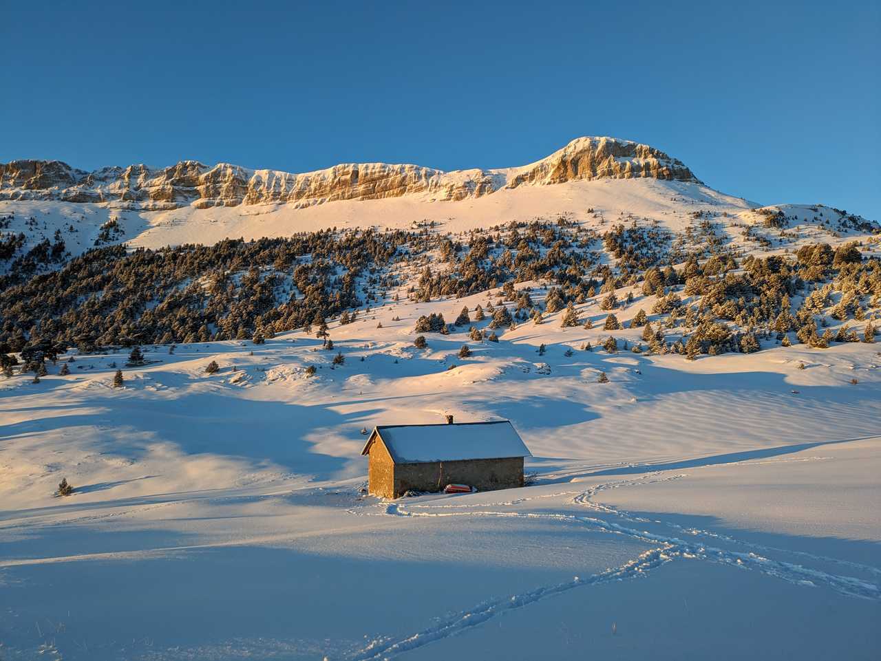 Séjour préparation expédition dans le Vercors EFVPULK