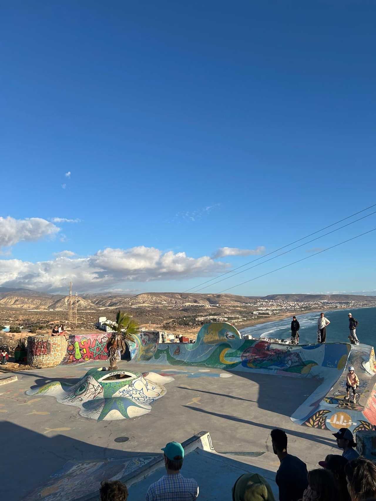 Skate Park de Taghazout au Maroc