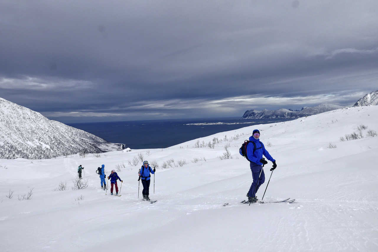 Ski de randonnée dans les Alpes de Lyngen et sur l'île de Senja ENORSK1