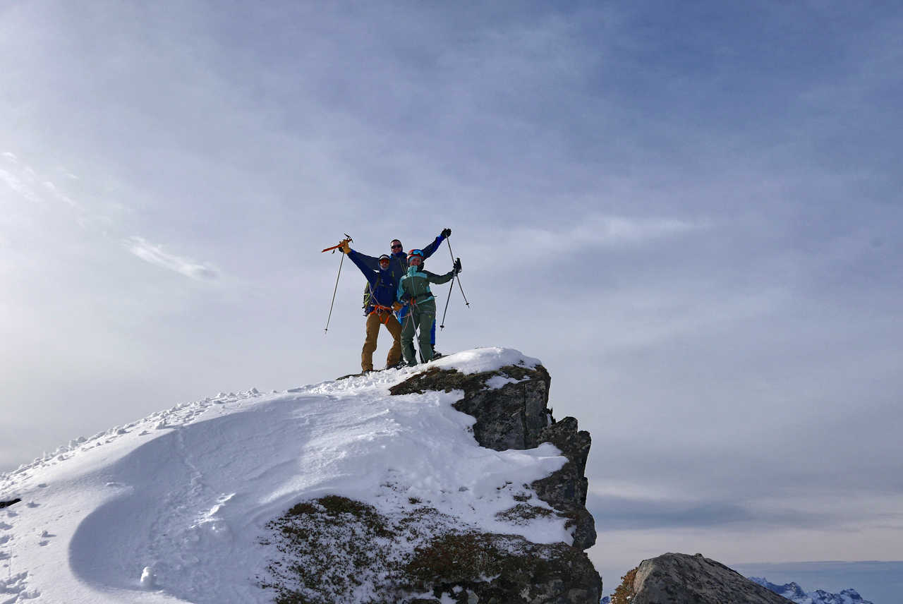 Ski de randonnée dans les Alpes de Lyngen et sur l'île de Senja ENORSK1