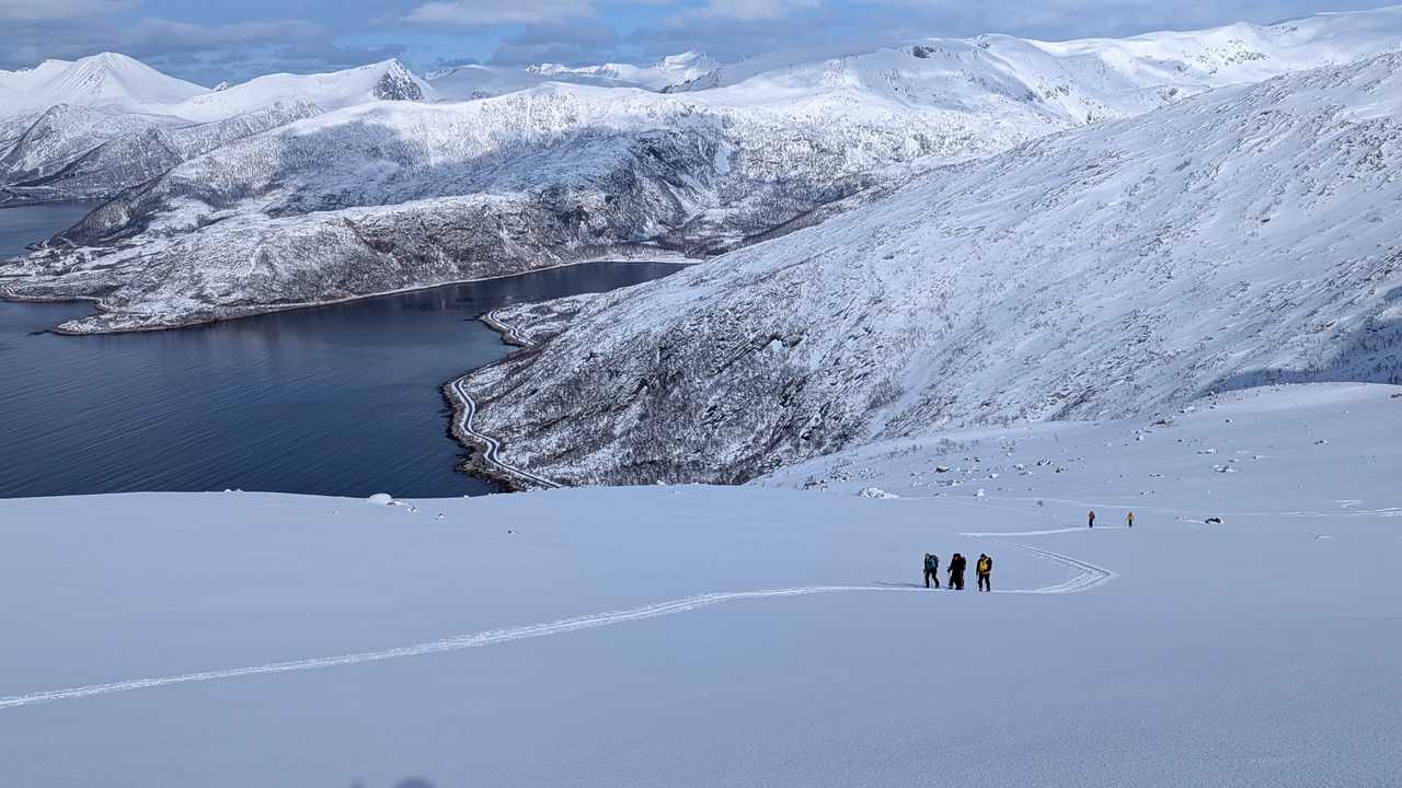 Ski de randonnée Kvaenan Senja