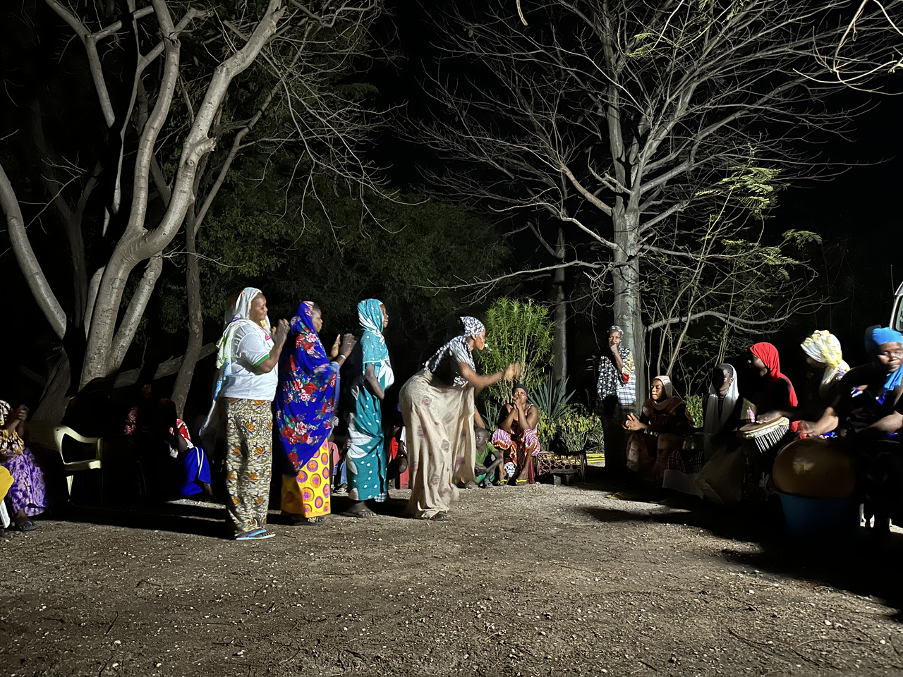 Soirée danse à l'ecolodge du Sine Saloum