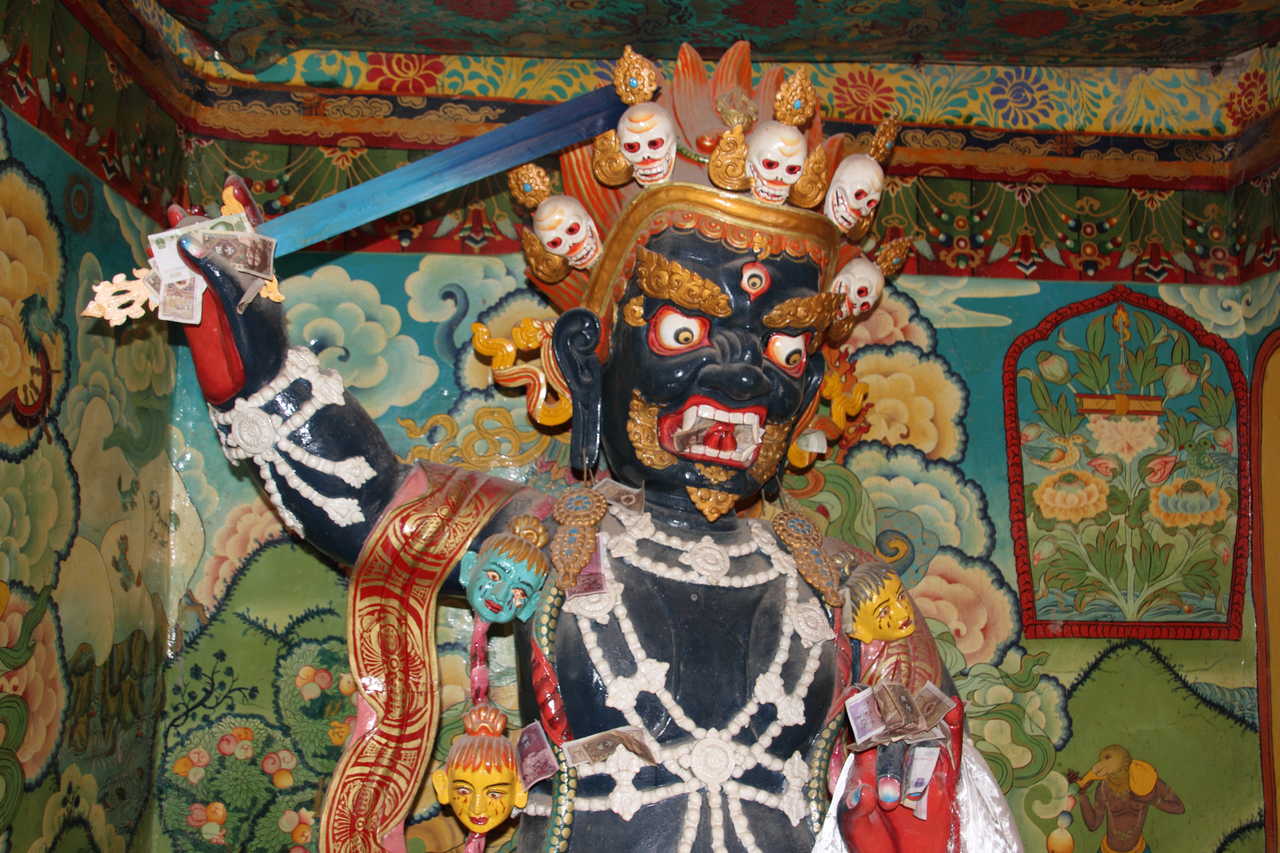 Statue au Tibet