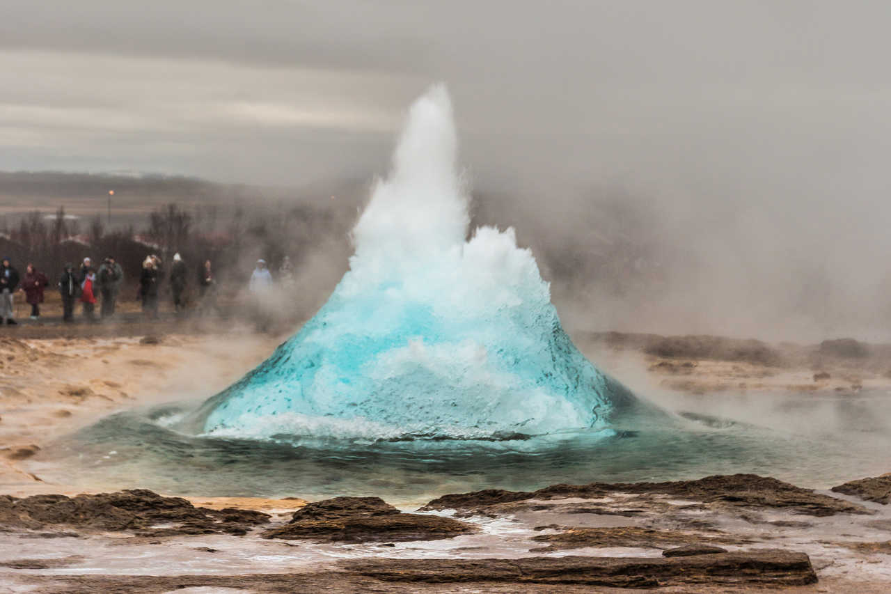 Photo du geyser Strokkur
