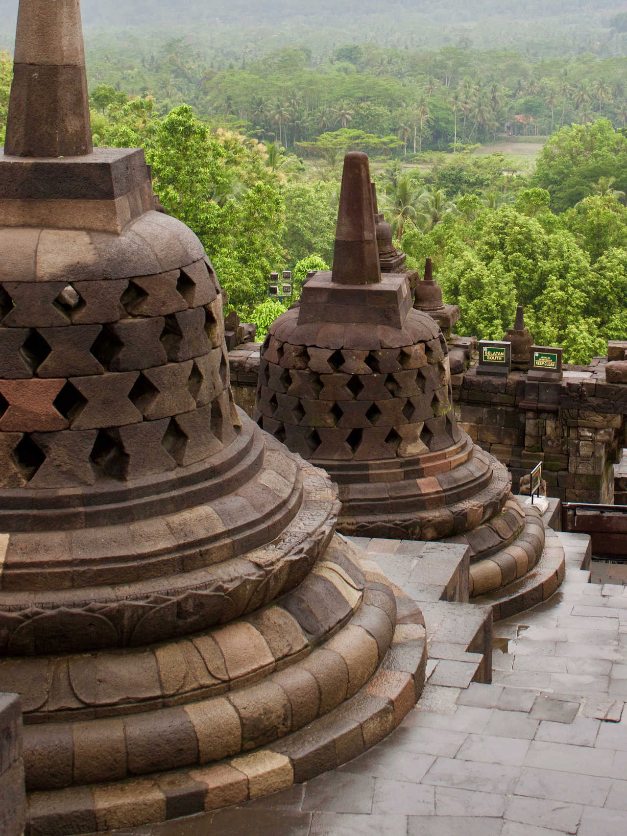 Stupa de temple Borobudur
