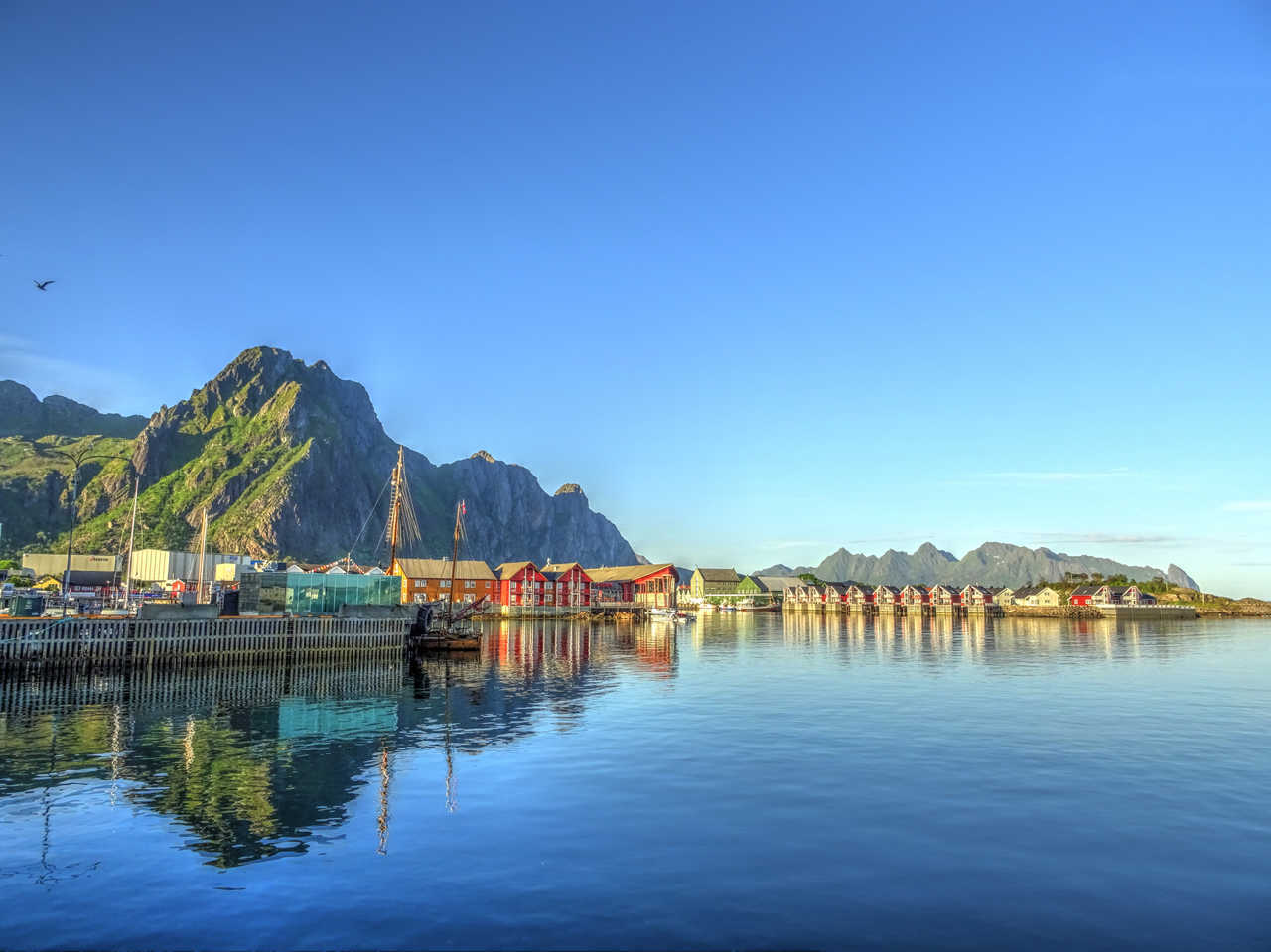 Svolvaer dans les îles Lofoten