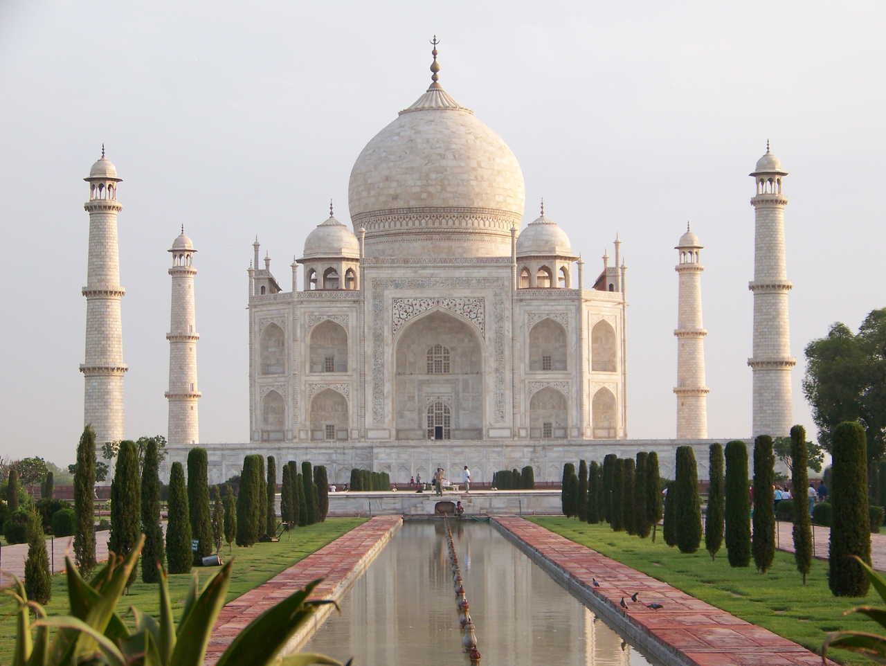 Taj-Mahal-à-Agra-en-Inde