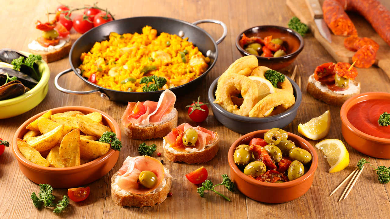 Tapas espagnoles, Espagne