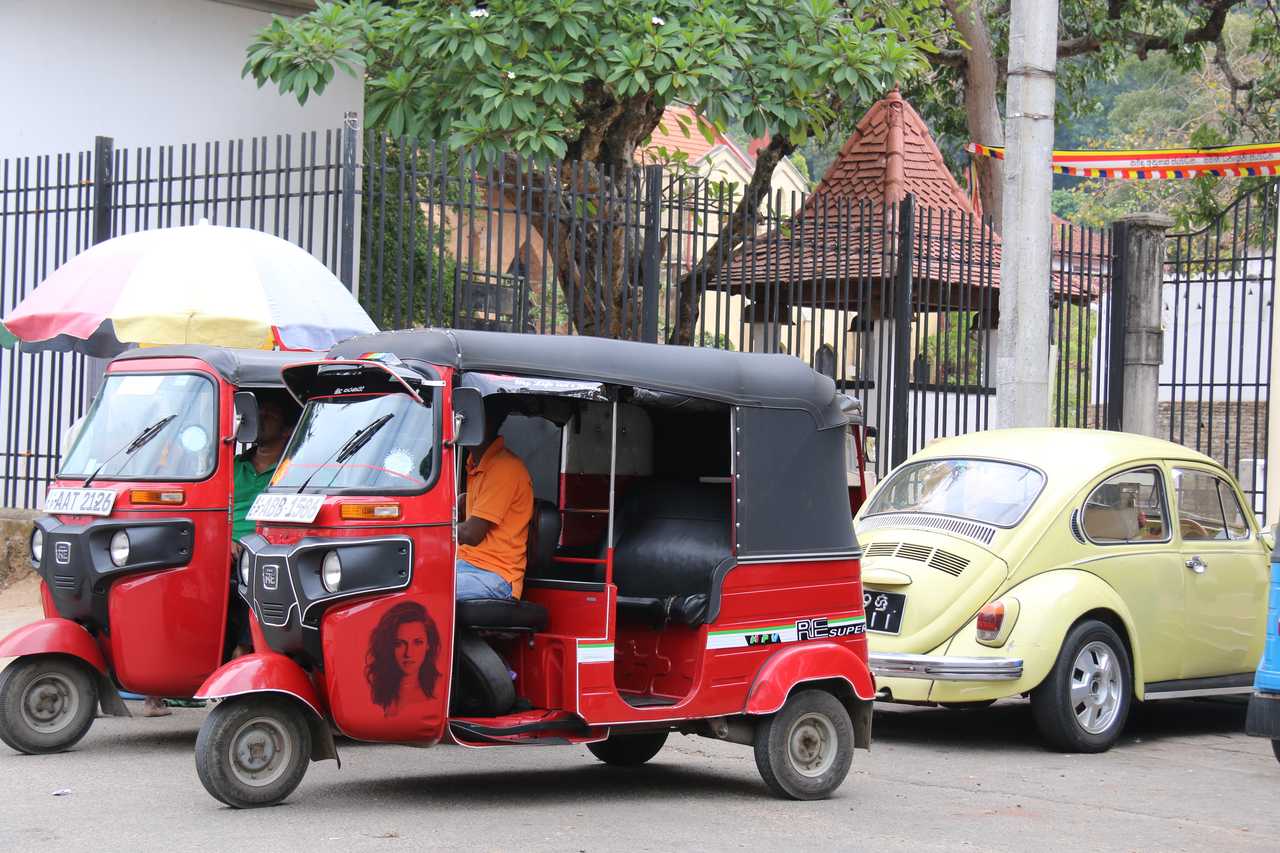 taxis au Sri Lanka