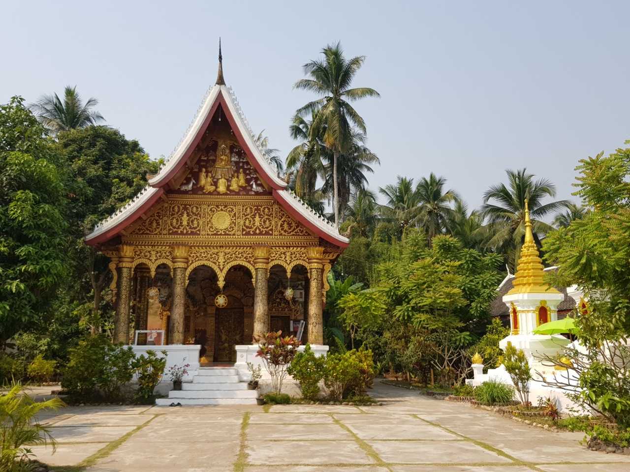 Temple bouddhiste à Luang Prabang