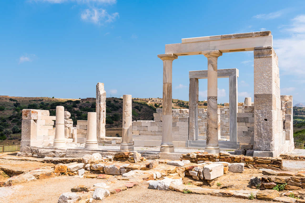 Temple de Demeter sur l'île de Naxos