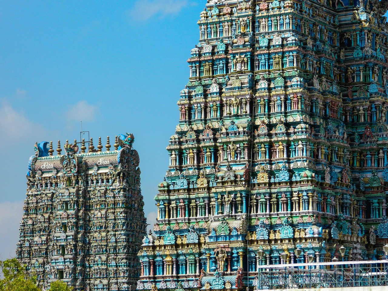 Temple hindou à Trichy, Tamil Nadu