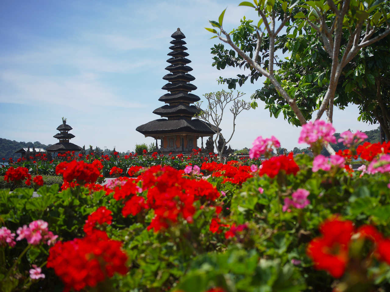 Temple Ulun Danau Bratan, Bali, Indonésie