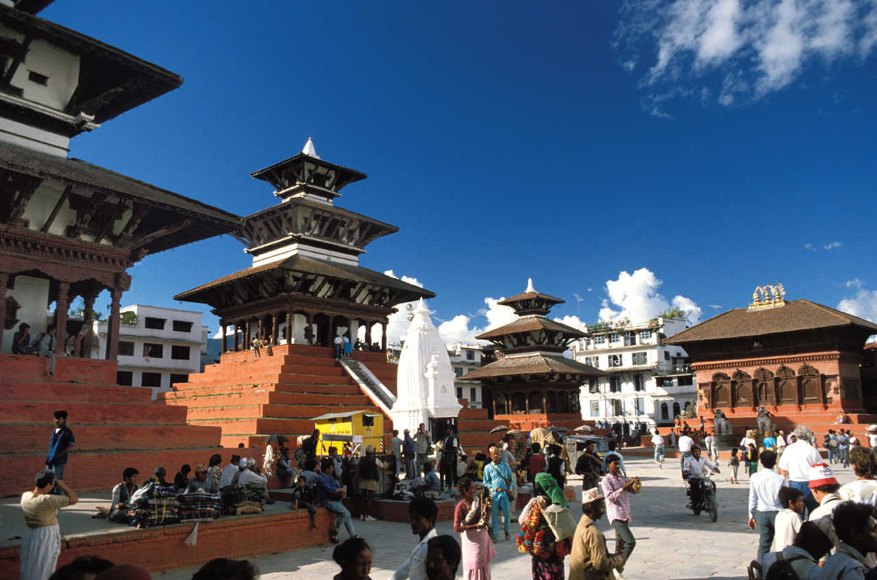 Temples de Durbar Square, Katmandou