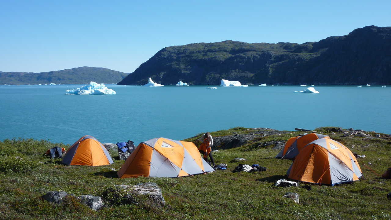 Tentes au Groenland