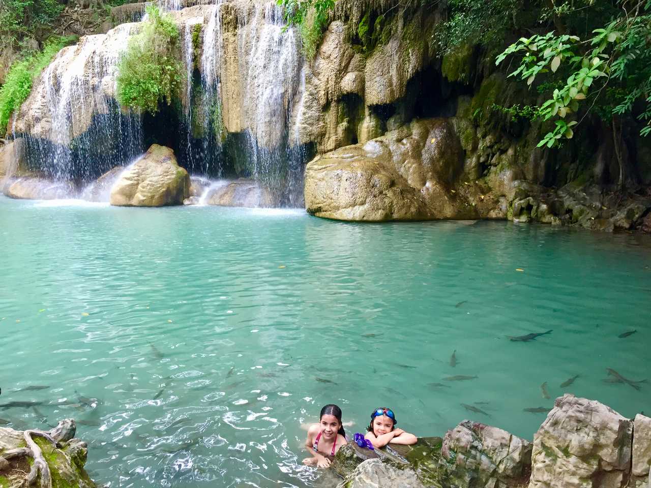 Thailande, Erawan, Cascade