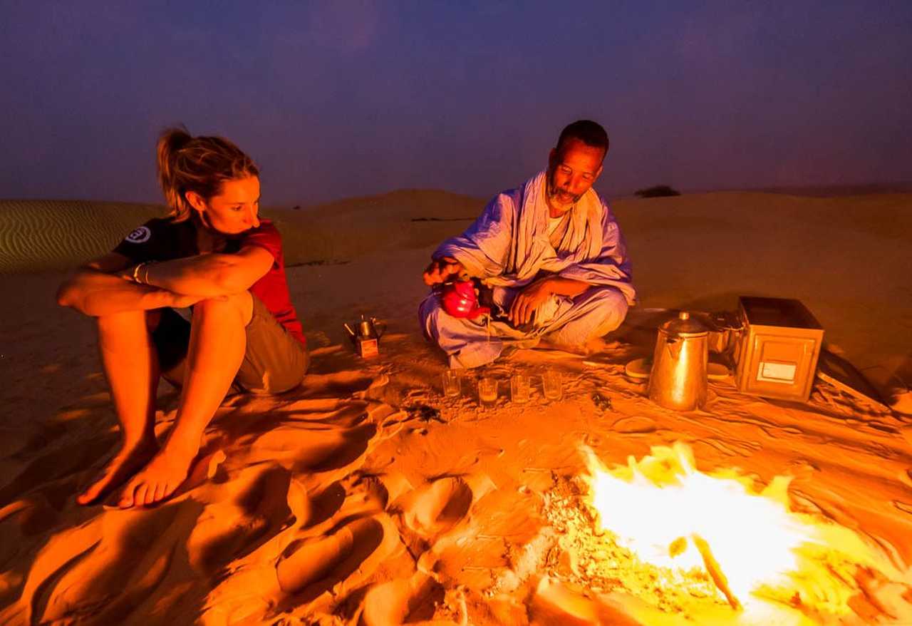 Thé du soir dans le désert, Mauritanie