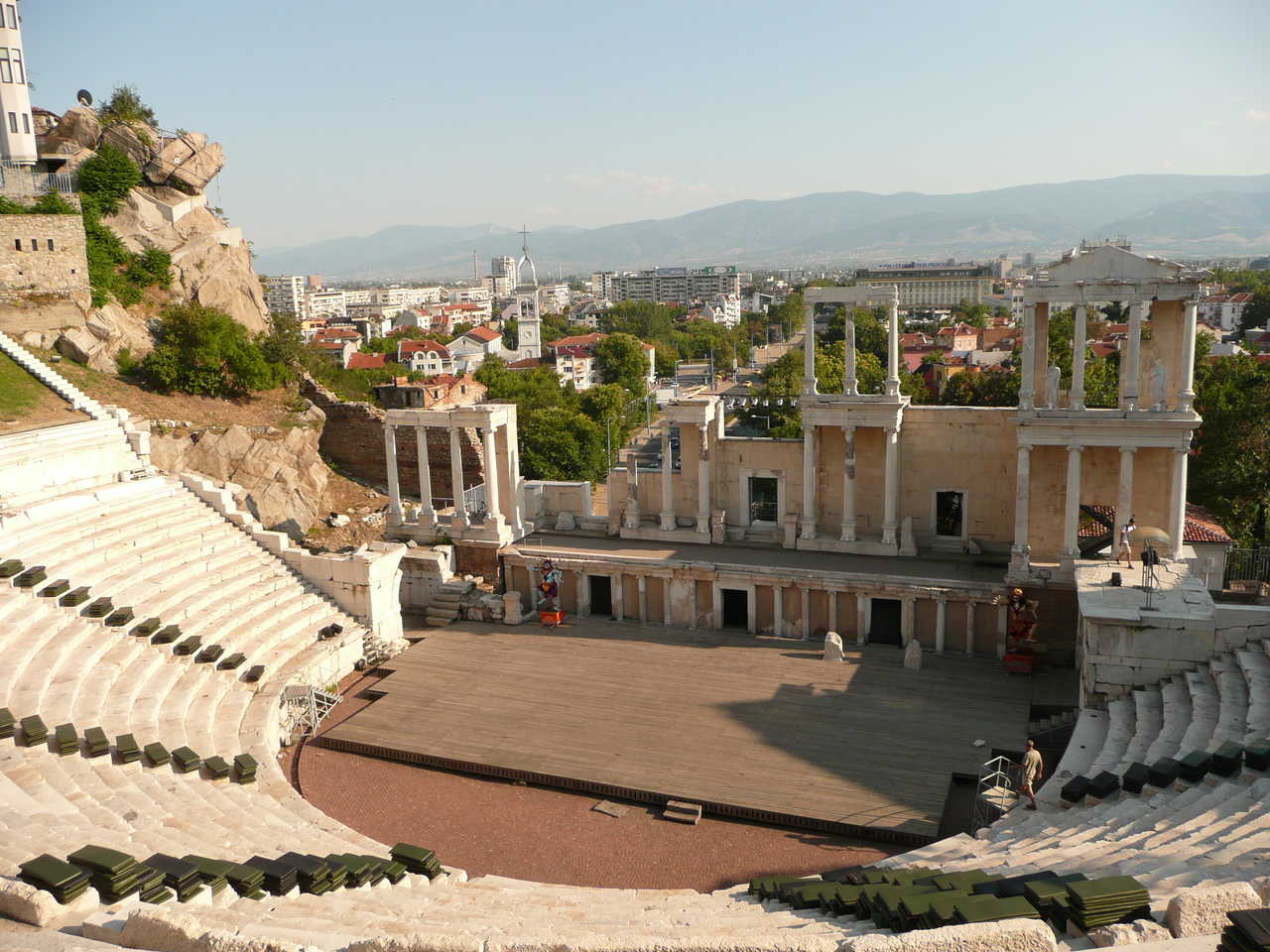 Théâtre romain de Plovdiv en Bulgarie