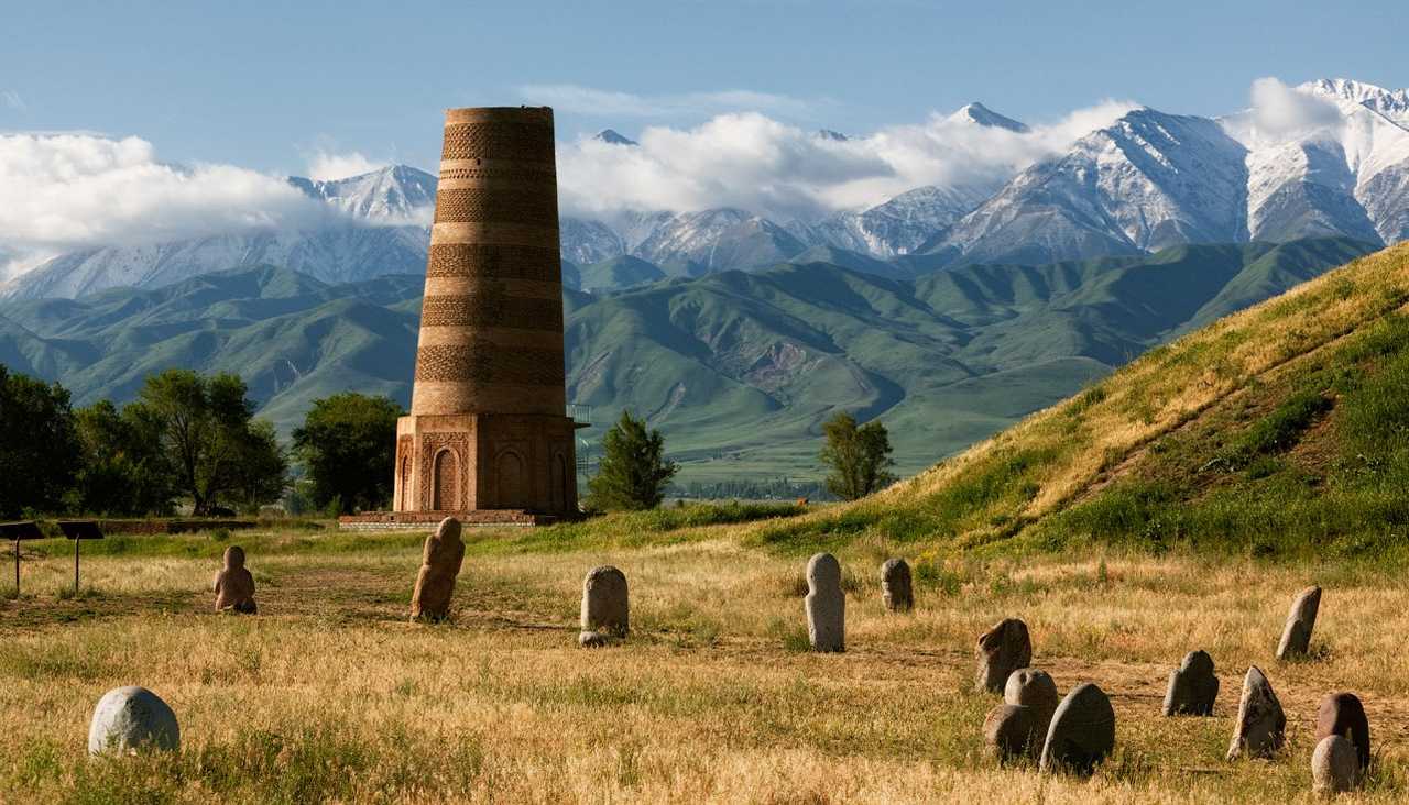 Tour Burana Kirghizie