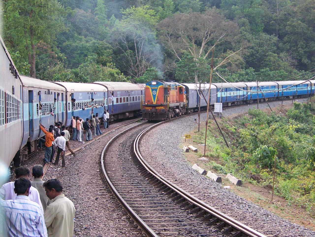 Train au Rajasthan en Inde